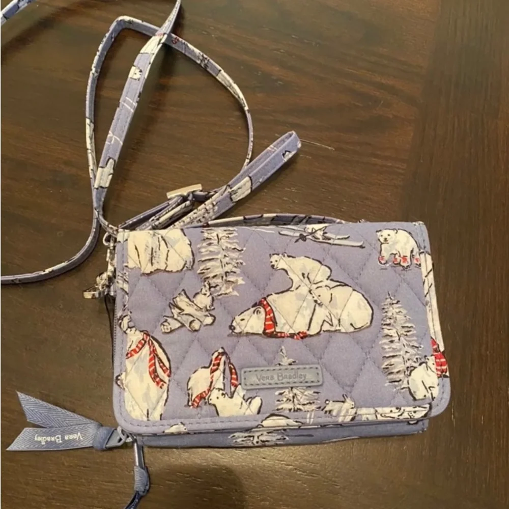 Vera Bradley crossbody wallet - Picture 2 of 4